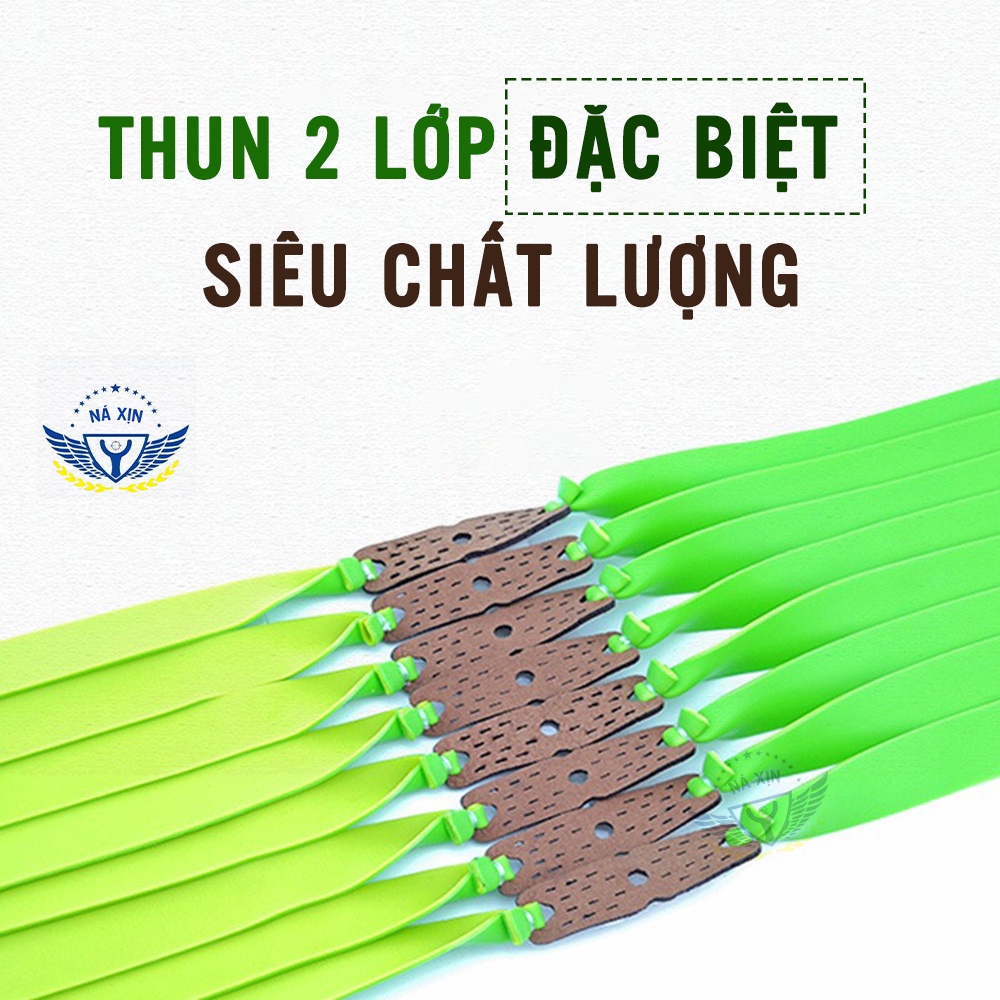 Dây ná cao su 2 lớp siêu bền dòng 0.75mm-1mm-1.2mm, thun ná cao su 2 lớp