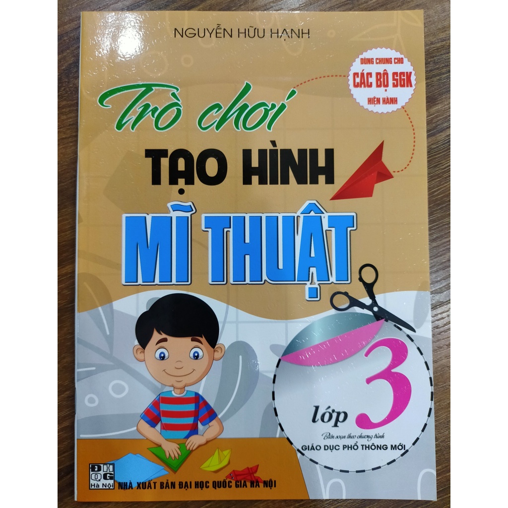 Sách - Trò chơi tạo hình Mĩ thuật lớp 3 ( biên soạn theo chương trình giáo dục phổ thông mới )
