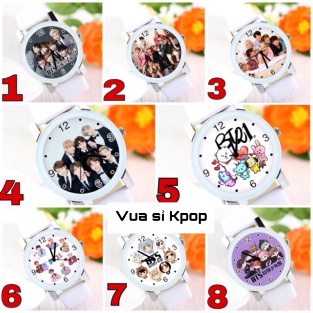 Đồng hồ đeo tay nữ BTS/BT21