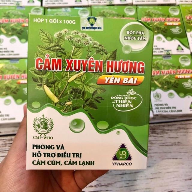 Bột tắm Cảm xuyên Hương