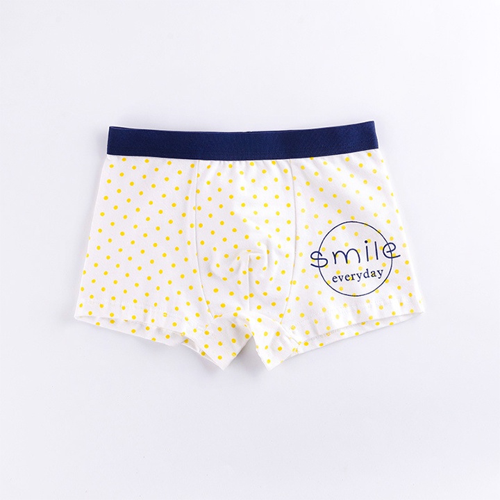 Combo 4 quần sịp bé trai cao cấp, quần lót bé trai cho bé từ 10-45kg