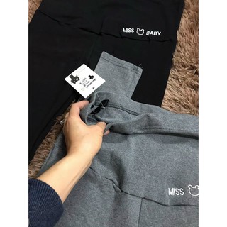 quần legging bầu hoa cúc