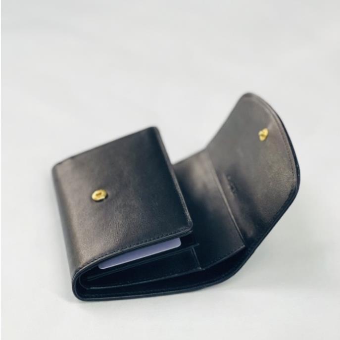 Ví nữ, ví ba gấp Roses nắp cong da nhập khẩu - thời trang OLUX - sản phẩm full box