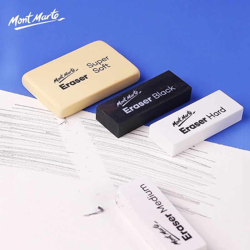 Bộ 4 Gôm Tẩy Chuyên Nghiệp Mont Marte - Artist Erasers Signature 4pc - MAXX0005