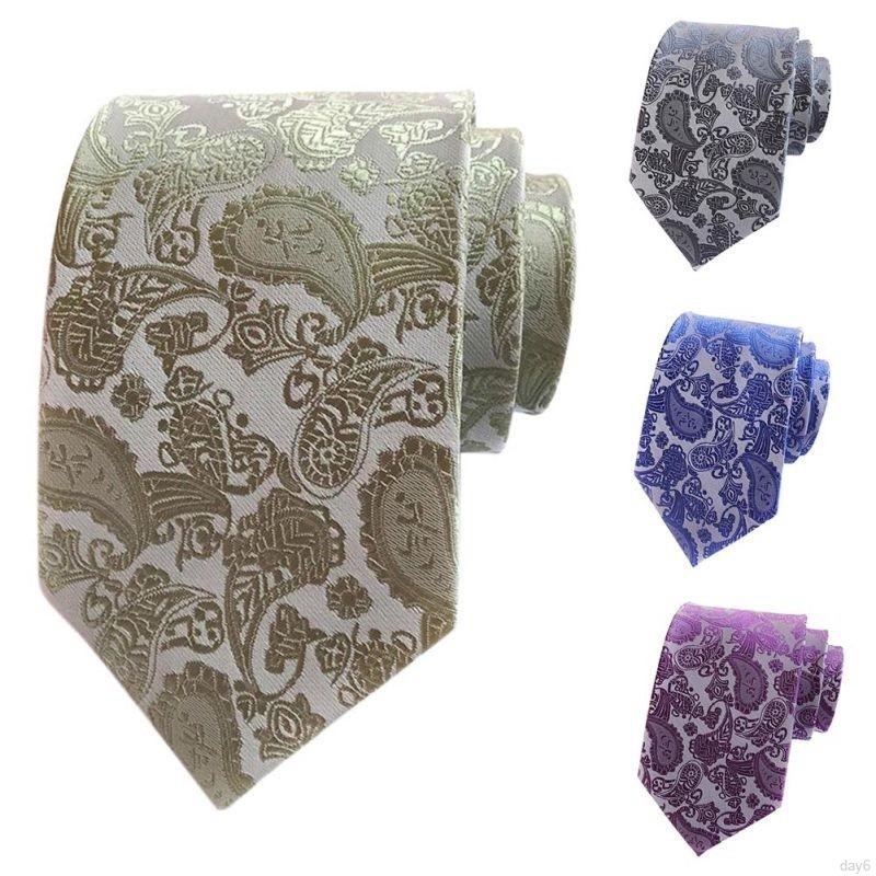 Cà vạt phối họa tiết sang trọng lịch lãm dành cho nam