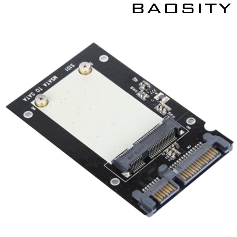 [BAOSITY]Mini mSATA to 2.5-Inch SATA III Adapter for Windows SE Windows ME Windows 7