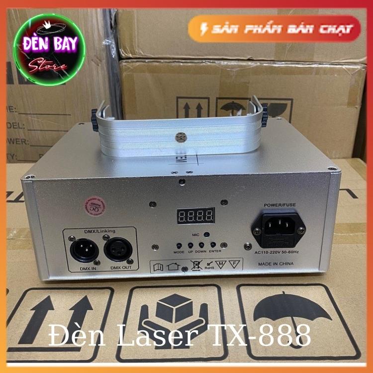 Đèn Laser Bay Phòng TX-888 Cảm Biến Theo Nhạc Với Hơn 1200 Hiệu Ứng 10D Đỉnh Cao Cảm Biến Nhạc Dùng Cho Phòng Bay , Kara