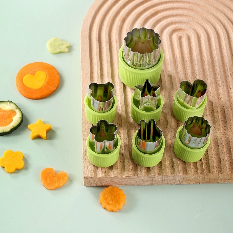 Khuôn Inox Cắt Tỉa - Khuôn Cắt Đa Năng Tạo Hình Rau Củ - Trái Cây - Bánh - Thạch