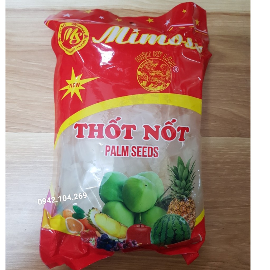 Hạt Đác Nấu Đường rim sẵn gói 1kg