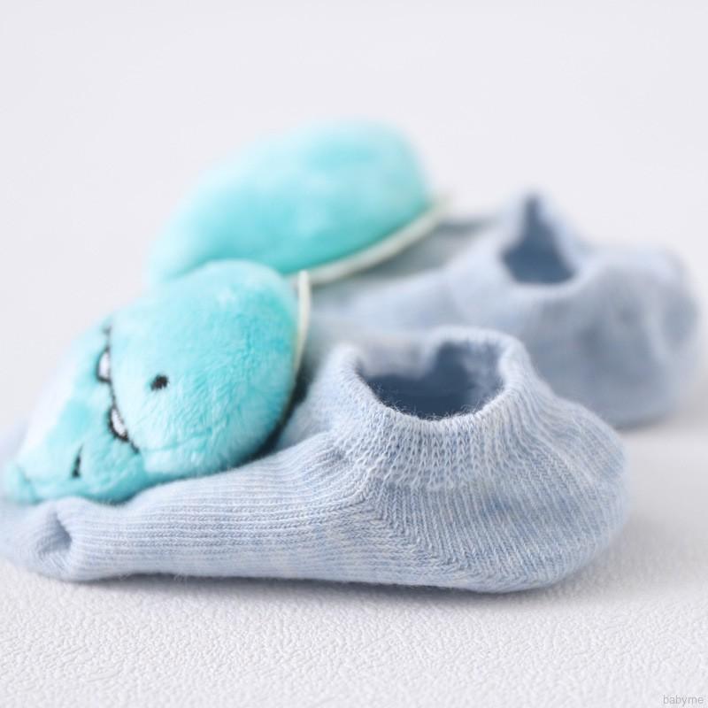 Đôi Vớ Cotton Mặt Hình Động Vật Dễ Thương Dành Cho Bé