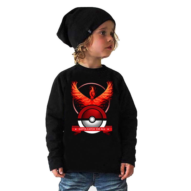 Áo hoodie Pokemon Go cho bé trai / gái