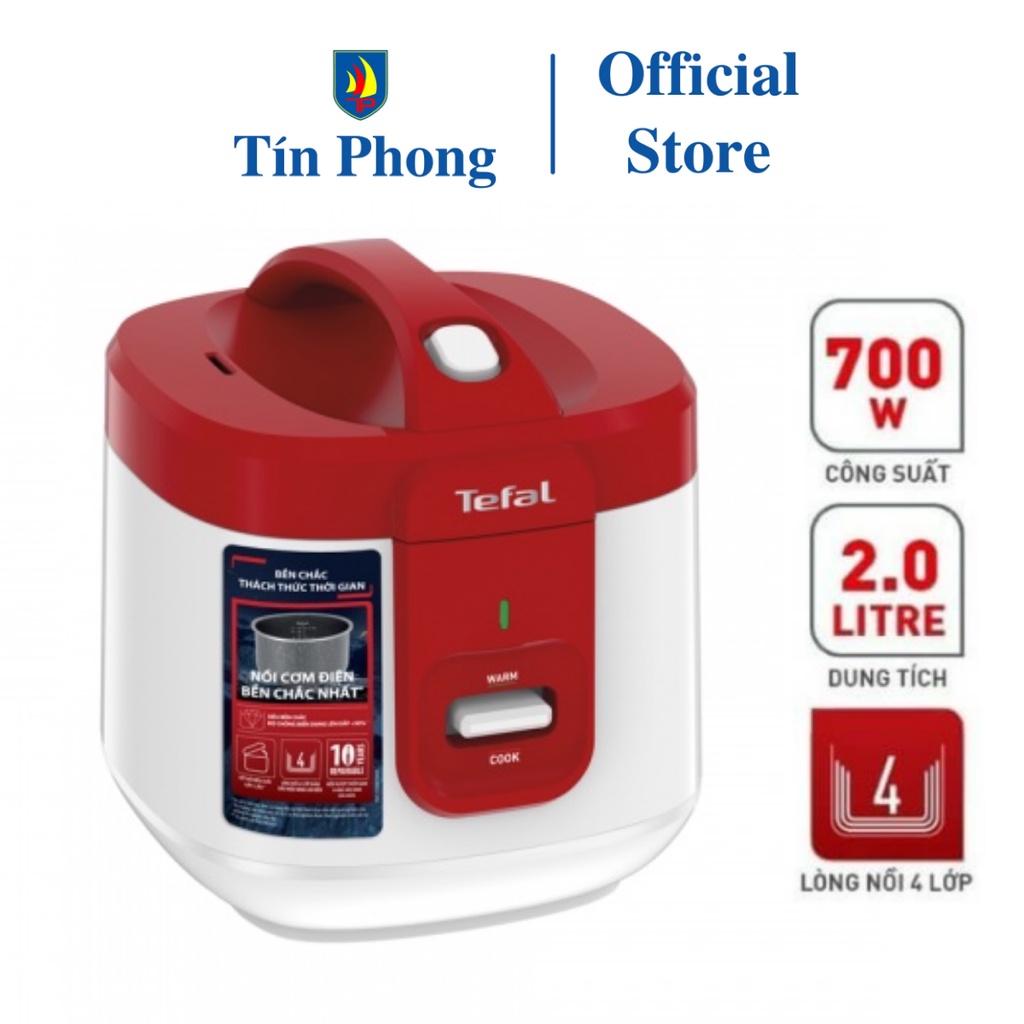 Nồi cơm điện tử Tefal 2.0L RK362568