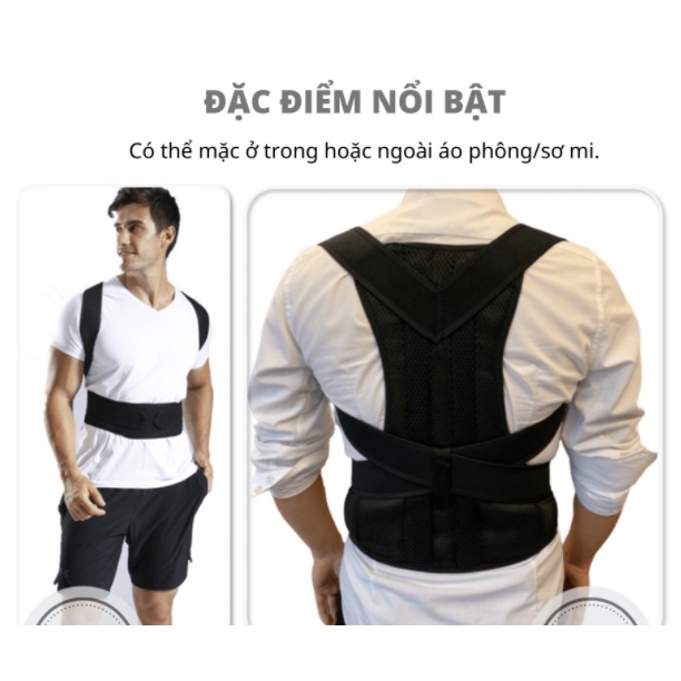 Đai chống gù lưng vai, đai điều chỉnh tư thế, cải thiện cột sống JoLy LaDy