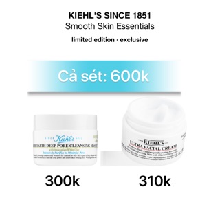 Mask ĐẤT SÉT KIEHL’S Và KEM DƯỠNG ULTRA 28ml