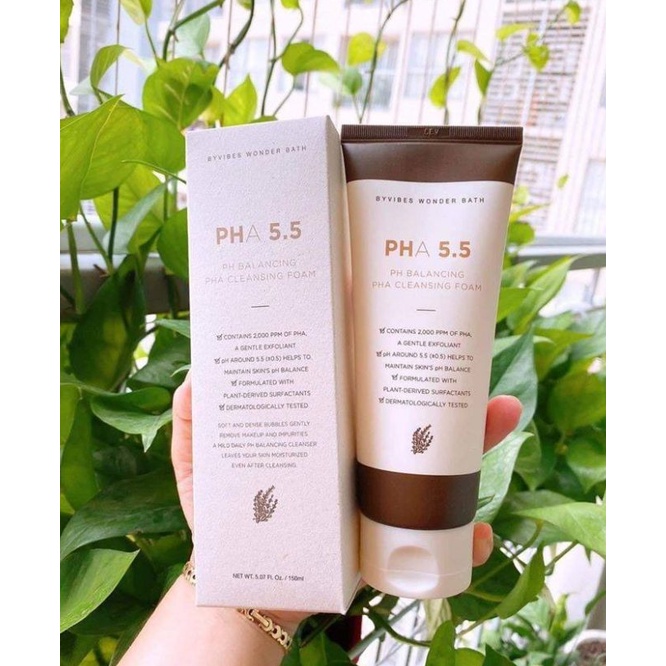 Sữa Rửa Mặt PHA 5.5 pH Balancing Cleansing Foam Cân Bằng Độ Ẩm Cho Da | BigBuy360 - bigbuy360.vn