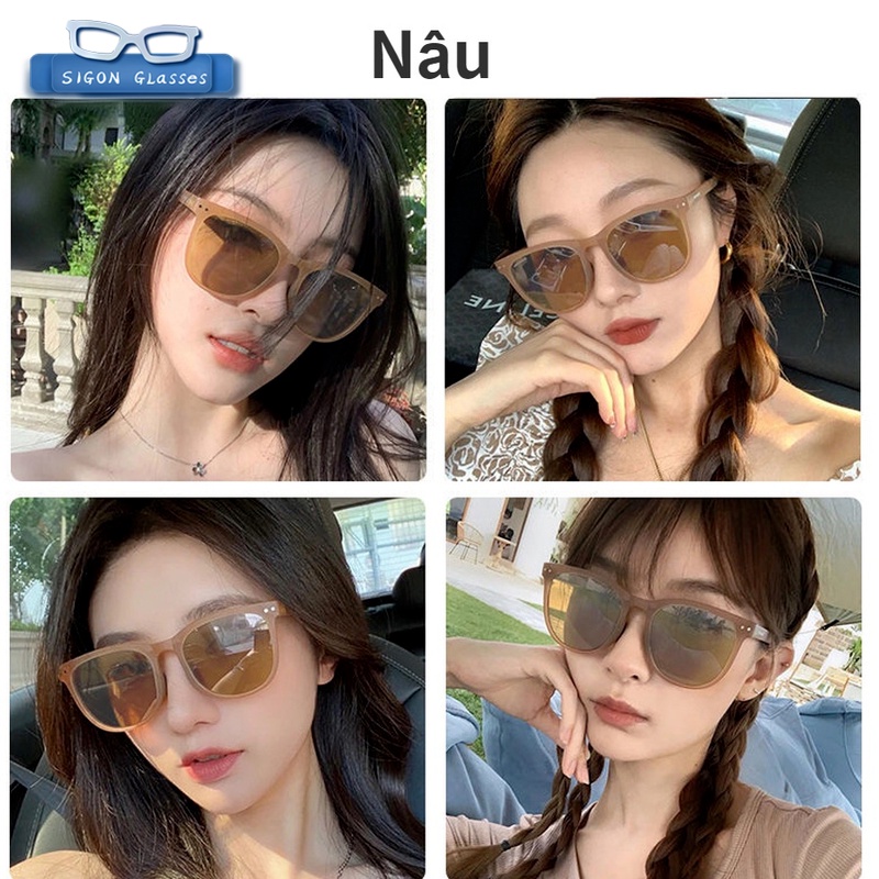 Bộ 3 Cặp Kính Chống Nắng Uv400 Bảo Vệ Gương Mặt Gấp Gọn Dễ Sử Dụng Dành Cho Nam Nữ