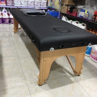Giường vali chân gỗ tiện lợi( Sẵn hàng)