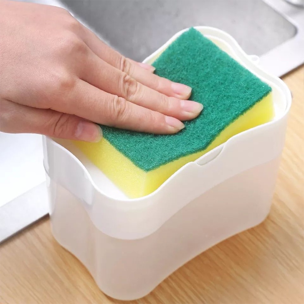 Hộp Đựng Nước Rửa Chén K5 Hút Tự Động
