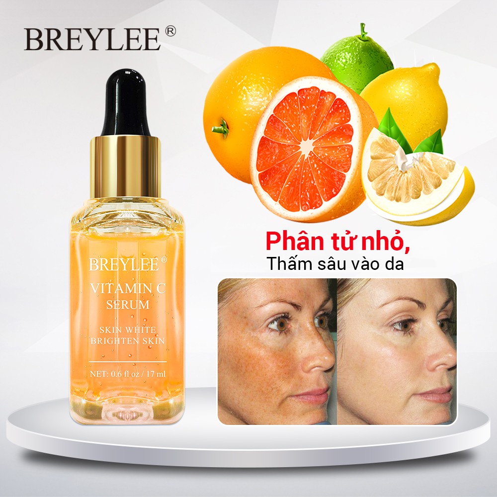 Serum BREYLEE Chứa Vitamin C Hỗ Trợ Dưỡng Trắng Làn Da Hiệu Quả Cao 17ml