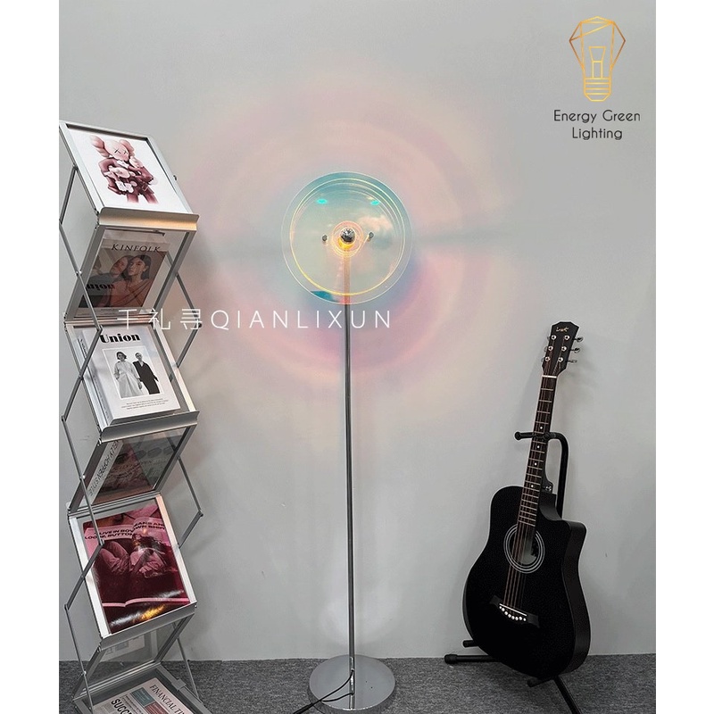 Đèn Bàn Đa Sắc Cầu Vồng Ánh Sáng Energy Green Lighting Siêu Đẹp DB-921,DB-922 - Decor, Sống Ảo Sunset Lamp,Trang Trí