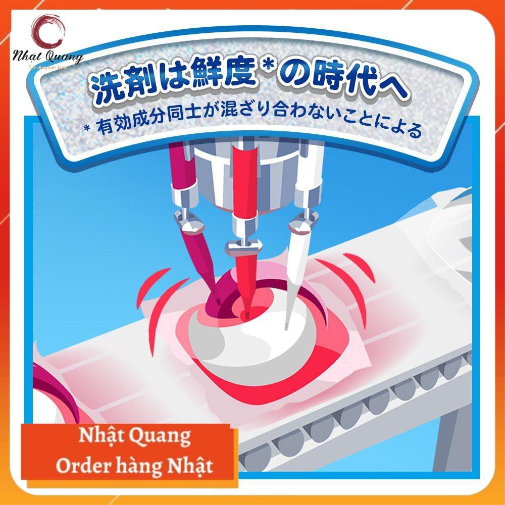 [ Hàng nội địa nhật] Viên giặt xả Gelball 3D Nhật Bản, An toàn cho da nhạy cảm