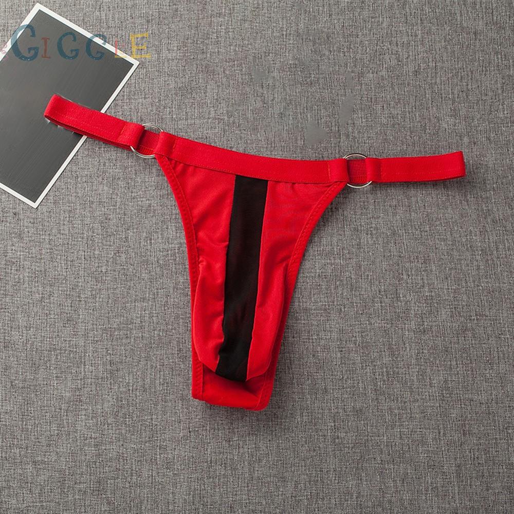 Men\'s Underwear Knickers Briefs Low-rise Thong/String Underpants Bikini