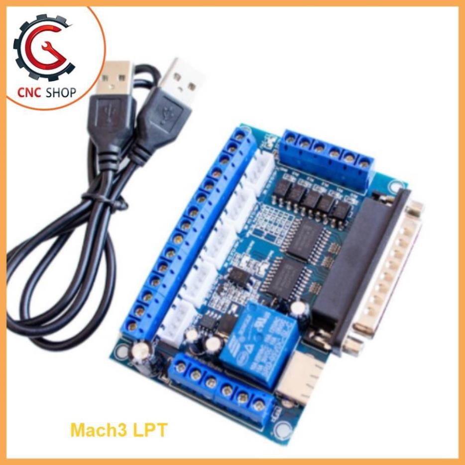 Mạch MACH3 CNC LPT (BOB Mach3 5 Trục)