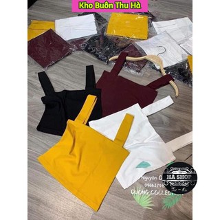 Áo 2 dây bản to chất thun co dãn