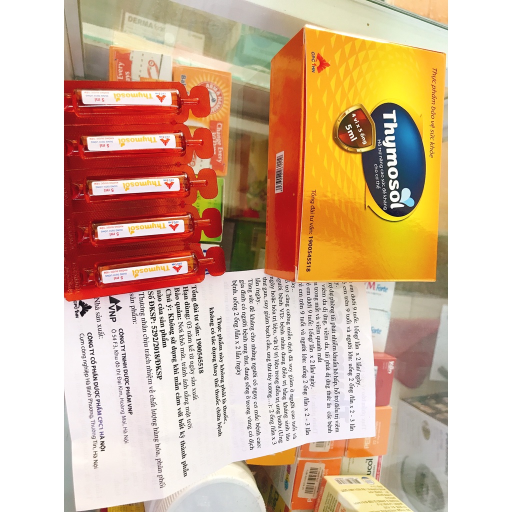 Tăng cường sức đề kháng THYMOSOL