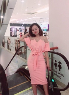 Váy pha ren lưới