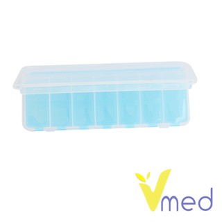 Combo 6 hộp đựng thuốc 7 ngăn bé và 1 hộp đựng thuốc 7 ngăn to