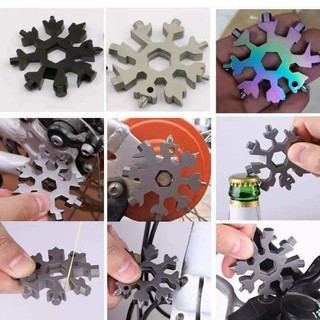 CỜ LÊ LỤC GIÁC ĐA NĂNG 19IN1 HÌNH BÔNG TUYẾT