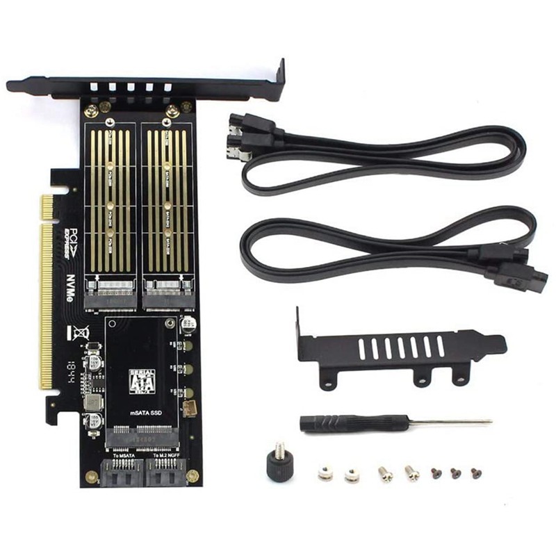 Bộ Chuyển Đổi Jeyi Sk16-Pro Nvme Ngff Adapter X16 Pci-E3 Wafer | BigBuy360 - bigbuy360.vn