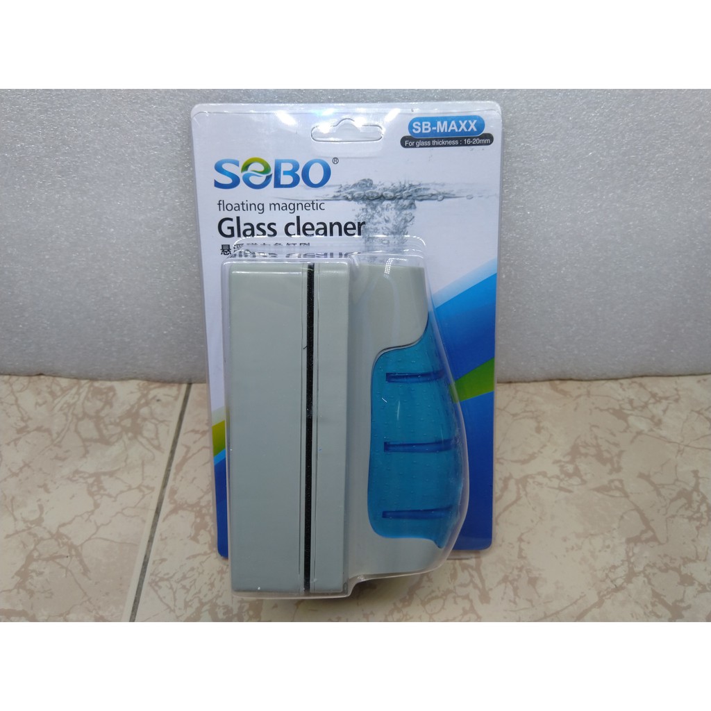 Chùi kính bể cá SOBO dùng cho kính 4-20mm.