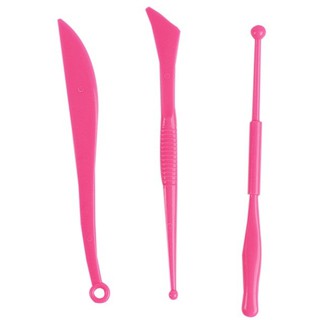BỘ 3 DỤNG CỤ TẠO HÌNH CƠ BẢN CHO ĐẤT SÉT, CHIBI, MÔ HÌNH, HOA ĐẤT, QUÀ LƯU NIỆM, NHẪN NGỘ NGHĨNH