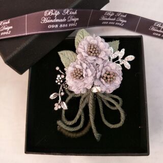 Hoa cài áo Bắp Xinh Handmade