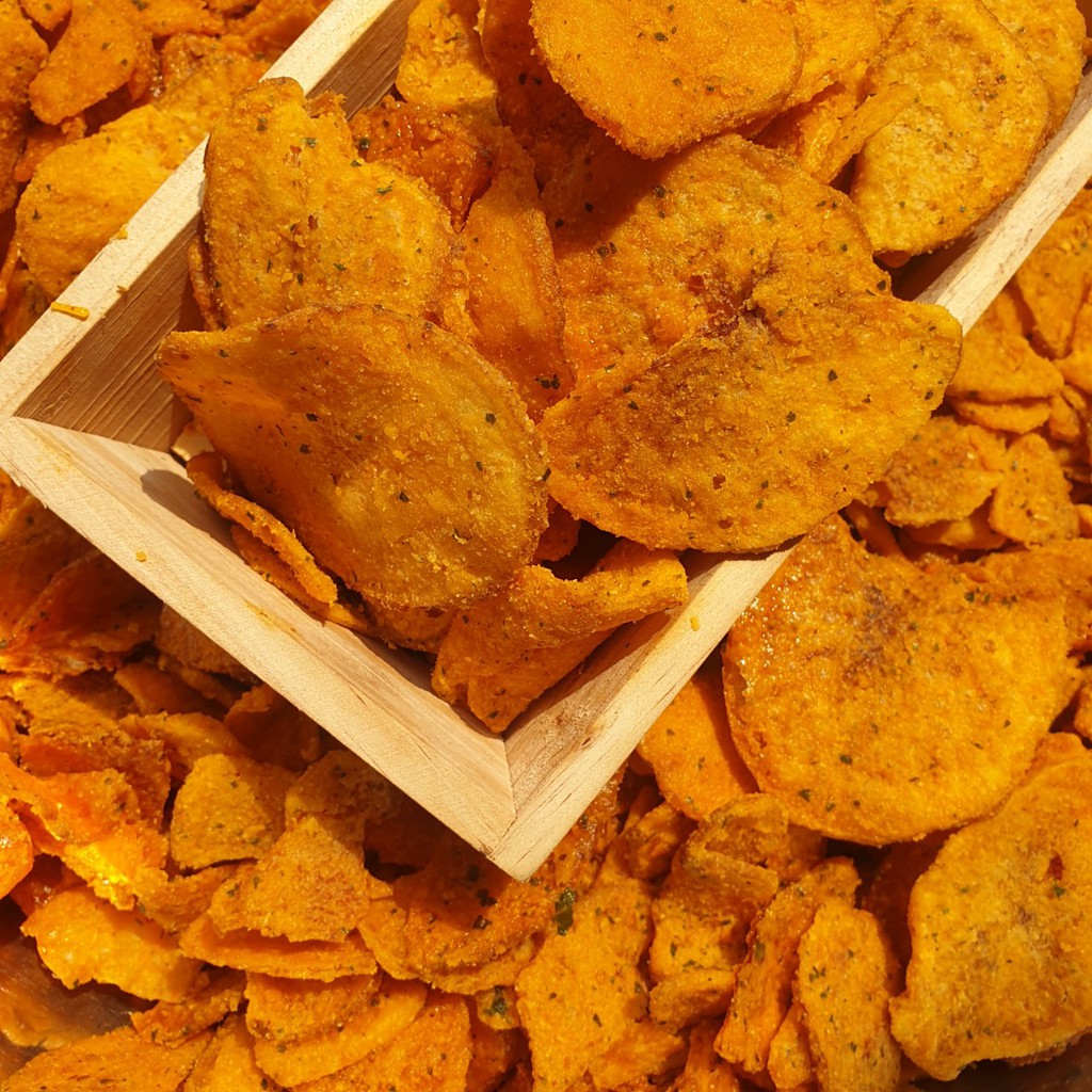 Khoai Tây Lát Lắc Trứng Muối - Lon 200gr