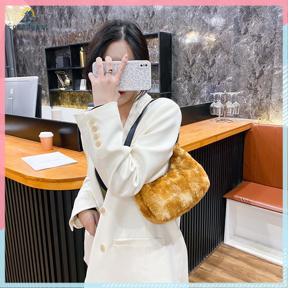 Túi kẹp nách hoạ tiết động vật thời trang du lịch đường phố cho nữ