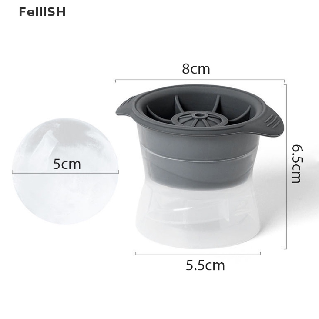 Khuôn Silicone Làm Đá Viên Hình Cầu DIY 439br