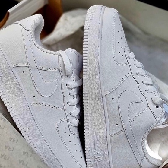 Giày thể thao air force 1 trắng full , Giày sneaker AF1 trắng nam nữ siêu hot dễ phối đồ