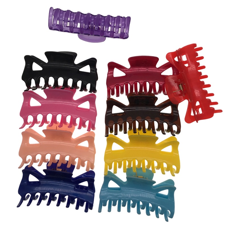 Kẹp tóc càng cua trong suốt - Kẹp tóc thời trang nữ nhiều màu lựa chọn