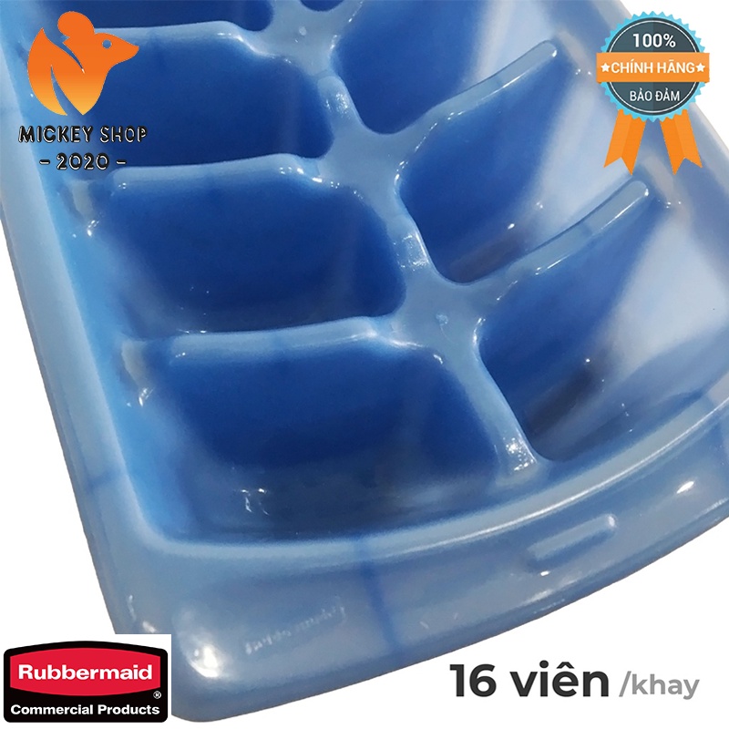 KHAY LÀM ĐÁ CAO CẤP RUBBERMAID  - SKU: FG288200CLR