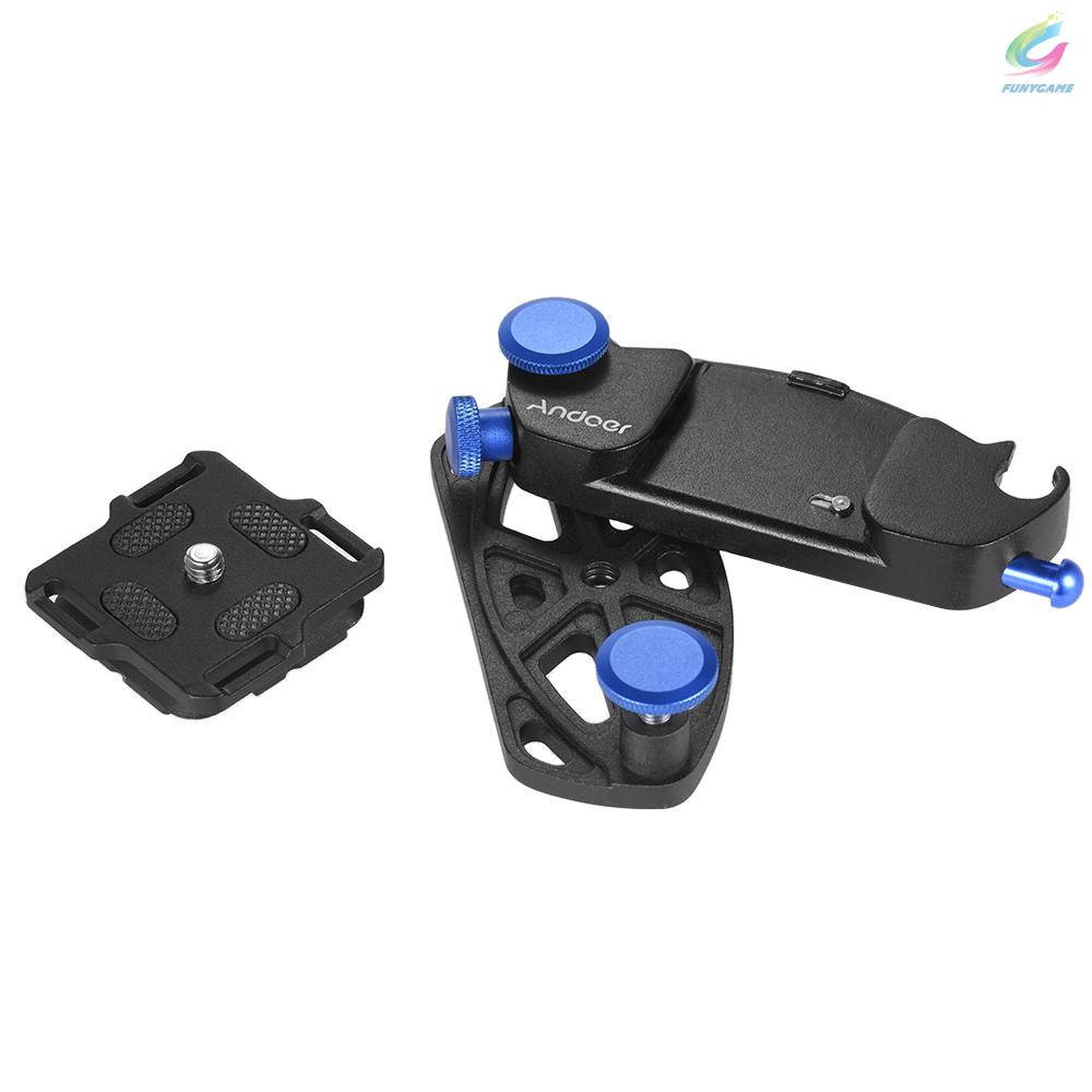 ANDOER Kẹp Gắn Thắt Lưng Cho Máy Ảnh Canon Nikon Sony Dslr Chịu Lực 20kg