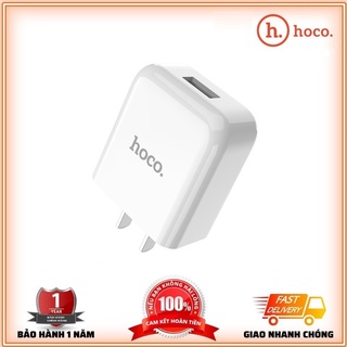 Củ sạc Hoco C49 💎FREESHIP💎Cốc Sạc Nhanh 2A Chính hãng Chân Cắm US-Tiêu Chuẩn 3C - BH 12 Tháng