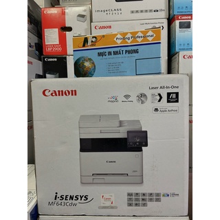 Máy in Canon MF643Cdw in 2 mặt / scan / copy / fax / wifi