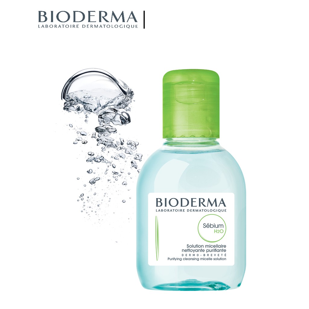 Nước tẩy trang dành cho da dầu, da mụn Bioderma Sebium H2O 100ml