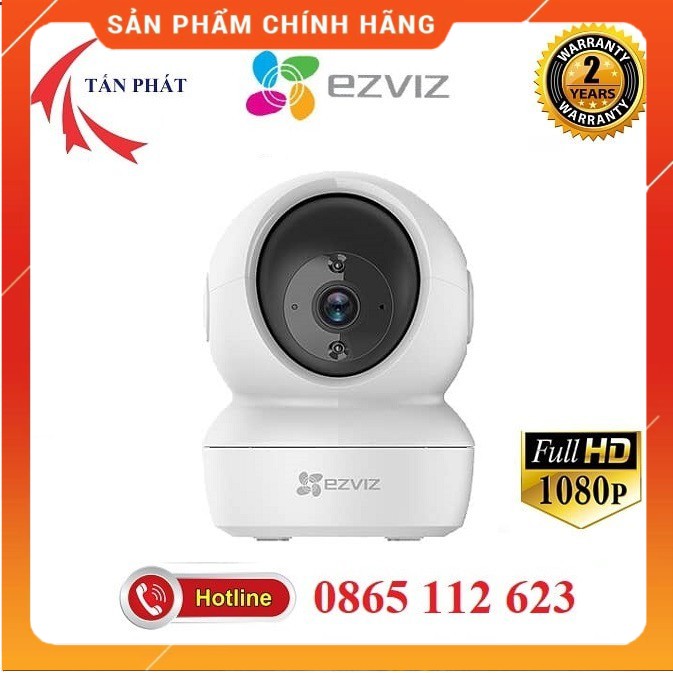 [Mẫu Mới] Camera EZVIS C6N CV246 C6CN 2M IP WIFI  1080P FULL HD [Có cổng Lan] Bảo Hàng Chính Hãng