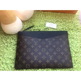 Clutch cầm tay Louis Vuitton Lv da thật cao cấp nhiều màu