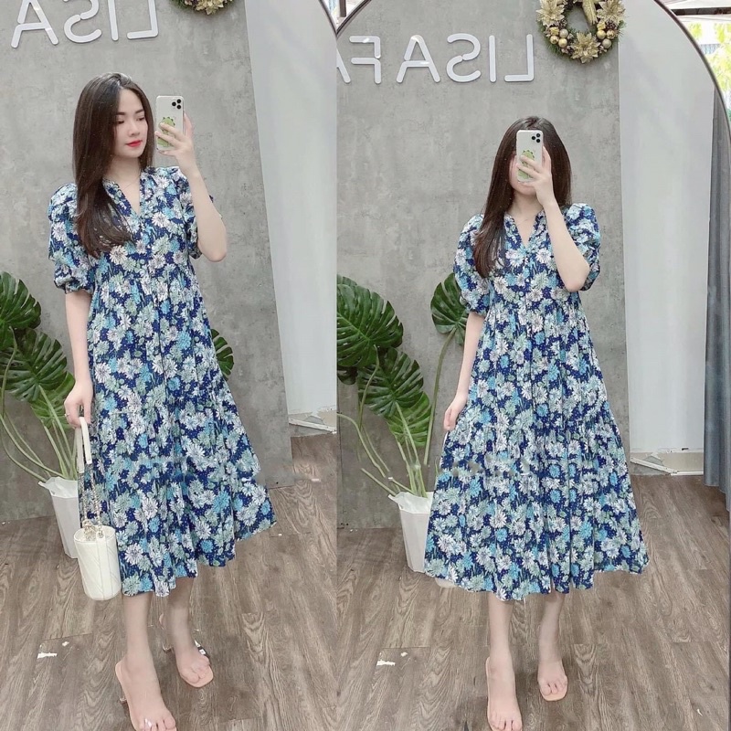 Váy hoa UNIQLO NHẬT