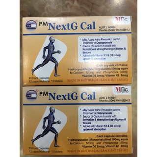 Viên bổ sung canxi PM NextG Cal